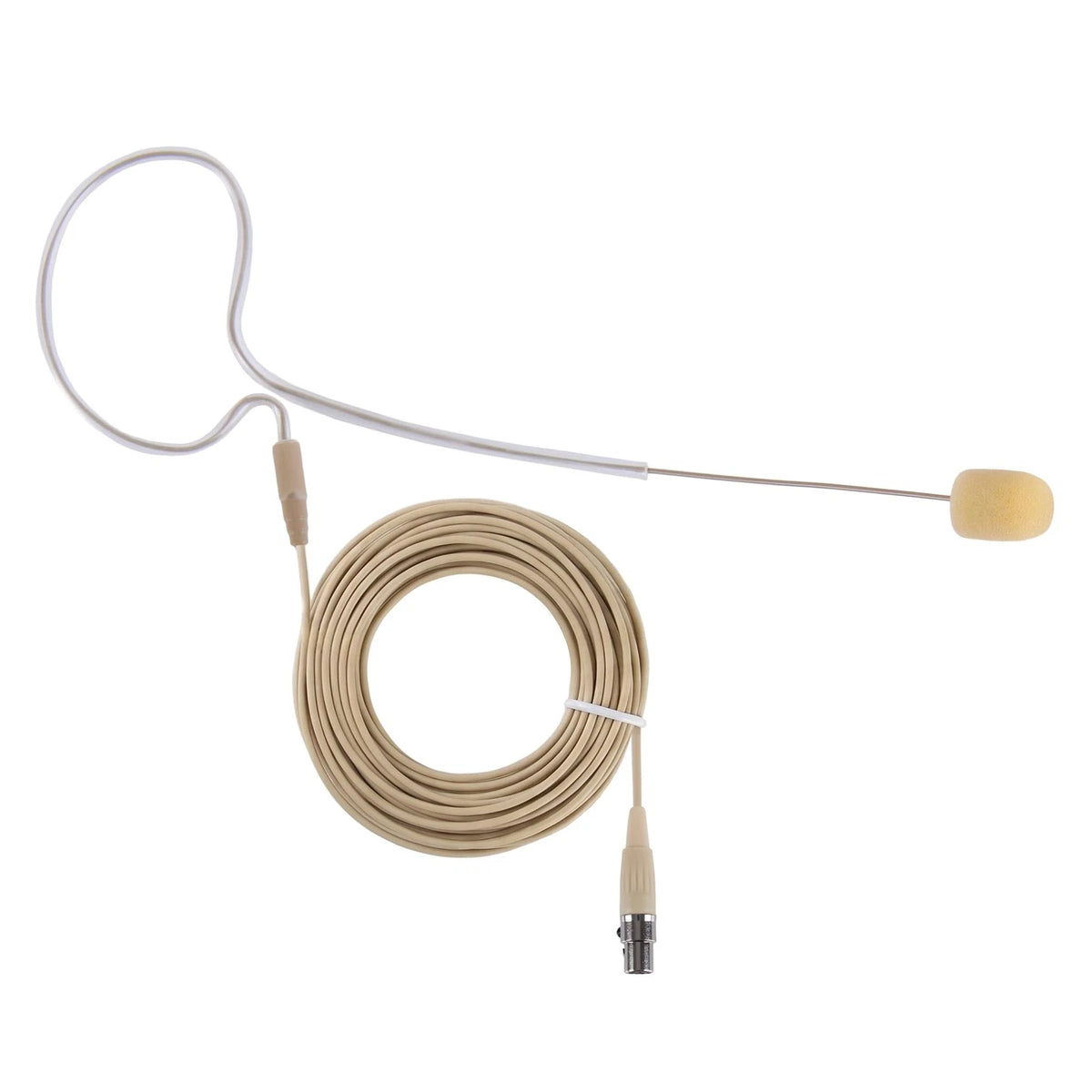 PYLE-PRO On-Ear Audio Condenser Microphone - Portable Small, Beige