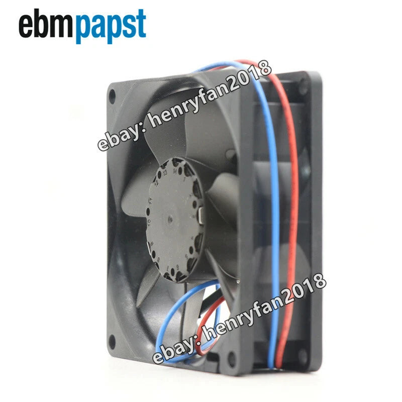 Ebmpapst 8414NG DC Axial Fan 24V 85mA 2.0W 80*80*25MM 2-Wires Papst Cooling Fan