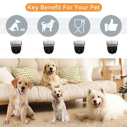 TGSBHIO 2 Pack Replacement Blade for nebot P1 Pro Pet Grooming Kit & Black-5