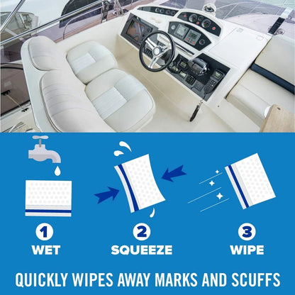 3PK Premium Boat Scuff Erasers, Boating Accessories for 3pack, White