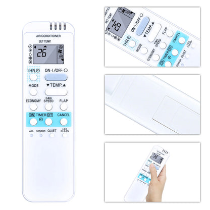 RCS-7HS4E-G Remote Control For Sanyo Air Conditioner RCS-AX1/3 RCS-7S2EG