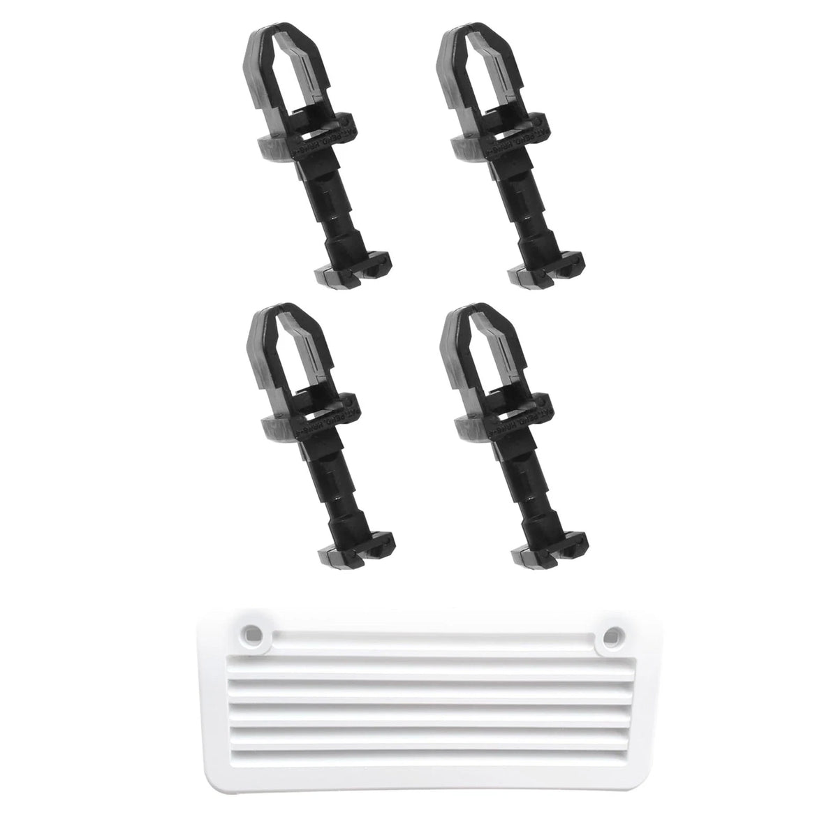 For Norcold RV Fridge Vent Door Clips Replacement 4 Pack 617772 Plastic Latch