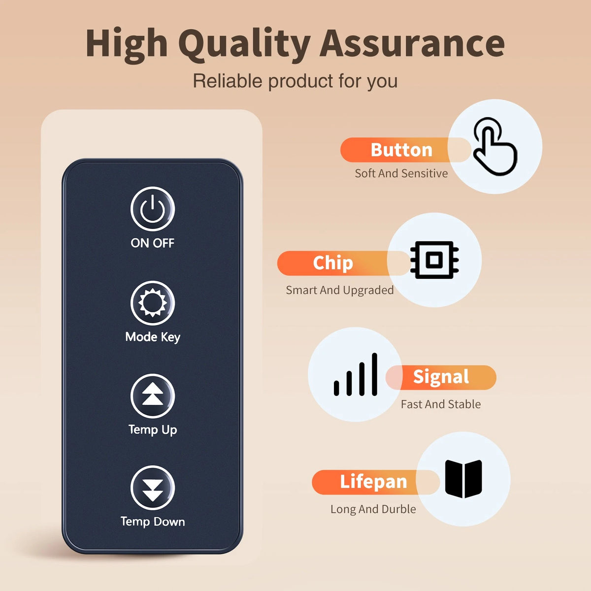 Remote Control For EdenPURE Heaters US004 YN022 US1000 USA1000 and GEN4