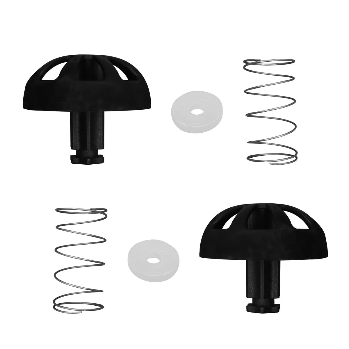 2-Pack Coffee Replacement Brew Basket Spring Loaded Stopper Kits Fits as pic