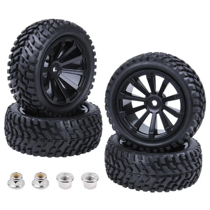 HobbyPark Outer Diameter 2.99 inch / 76mm Rubber RC inches (76mm), Black
