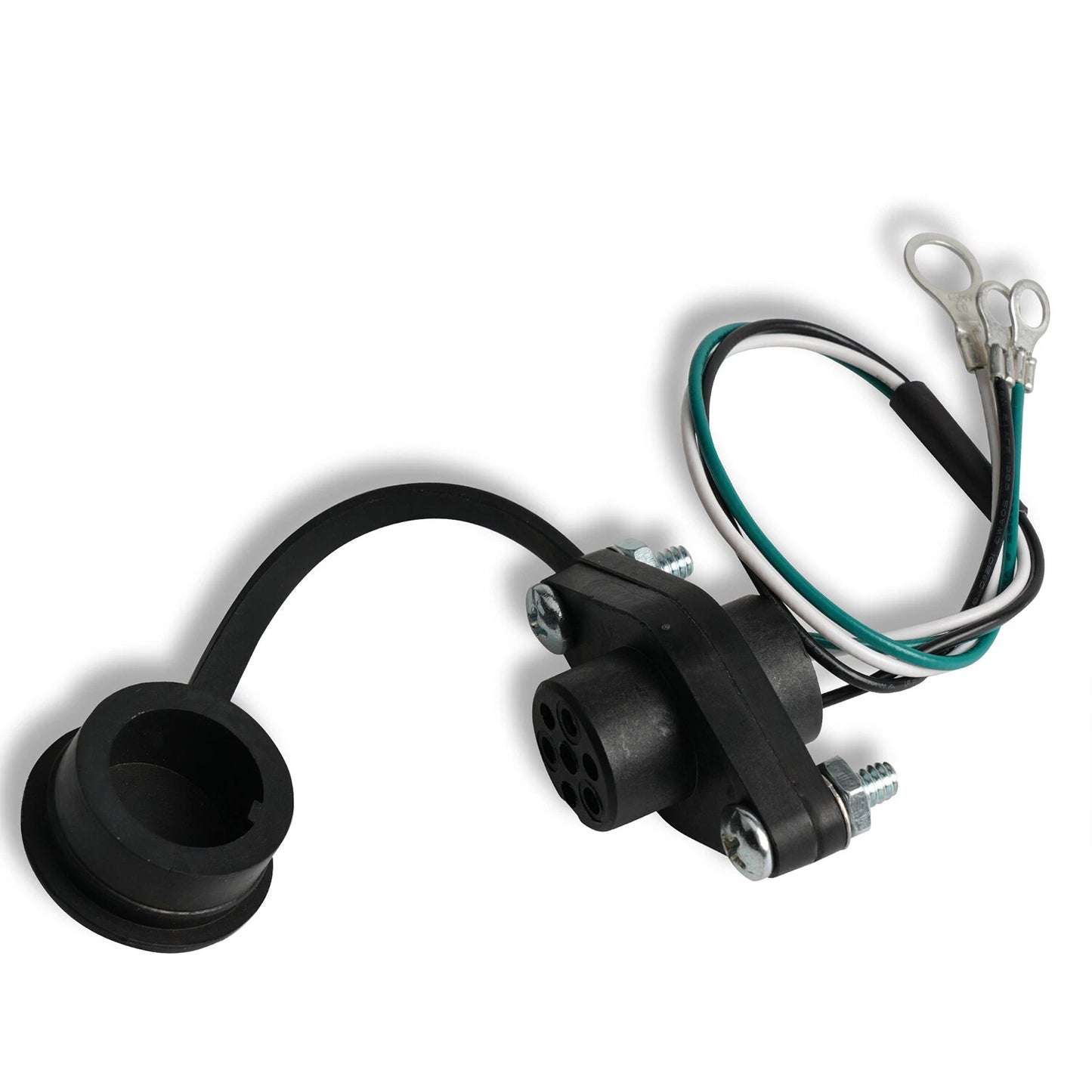 3-Wire Truck Winches Hand Remote Control Socket Push-in Plug Harness 16296