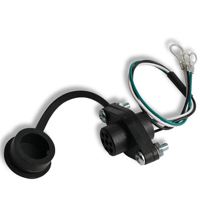 3-Wire Truck Winches Hand Remote Control Socket Push-in Plug Harness 16296