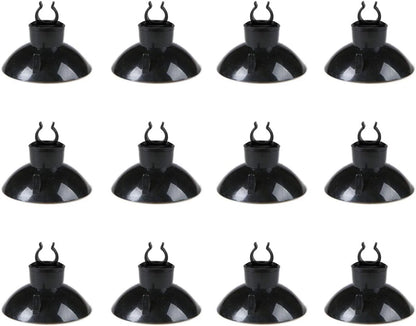 JIH Aquarium Air Pump Accessories Set -25 Feet Airline Tubing Black