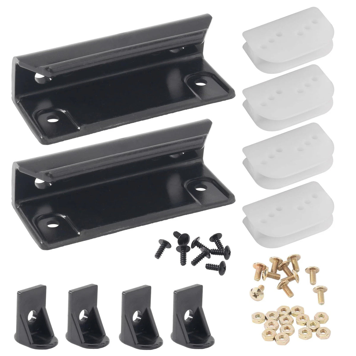 EAORBD DK100-A Shed Door Tune-Up Kit for Arrow Sliding 1 Pack, Black, White