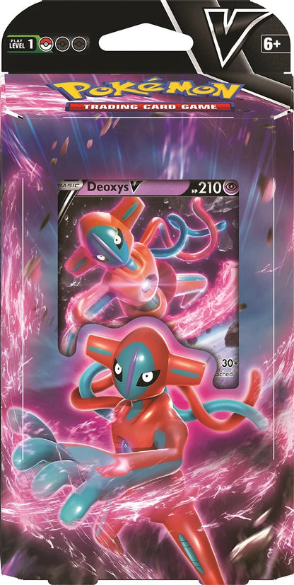 Pokemon TCG: Deoxys V or Zeraora V Battle Deck 4 x 8 x 1.5 inches, Multi