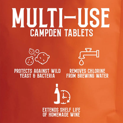 Craft A Brew - Campden Tablets - Sodium Metabisulfite - Sterilant for...