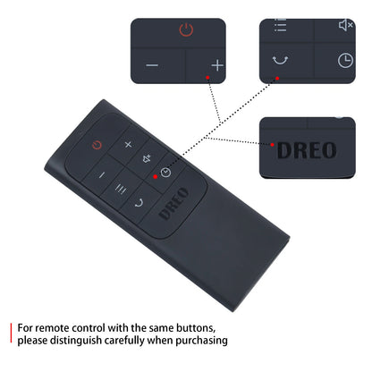 Replacement Remote Control For Dreo Tower Max Fan