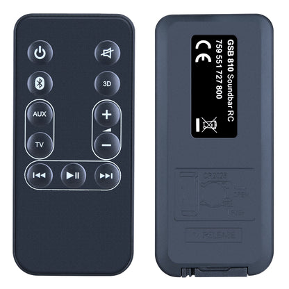 Replace Remote Control For GRUNDIG TV SOUNDBAR GSB-810 GSB810