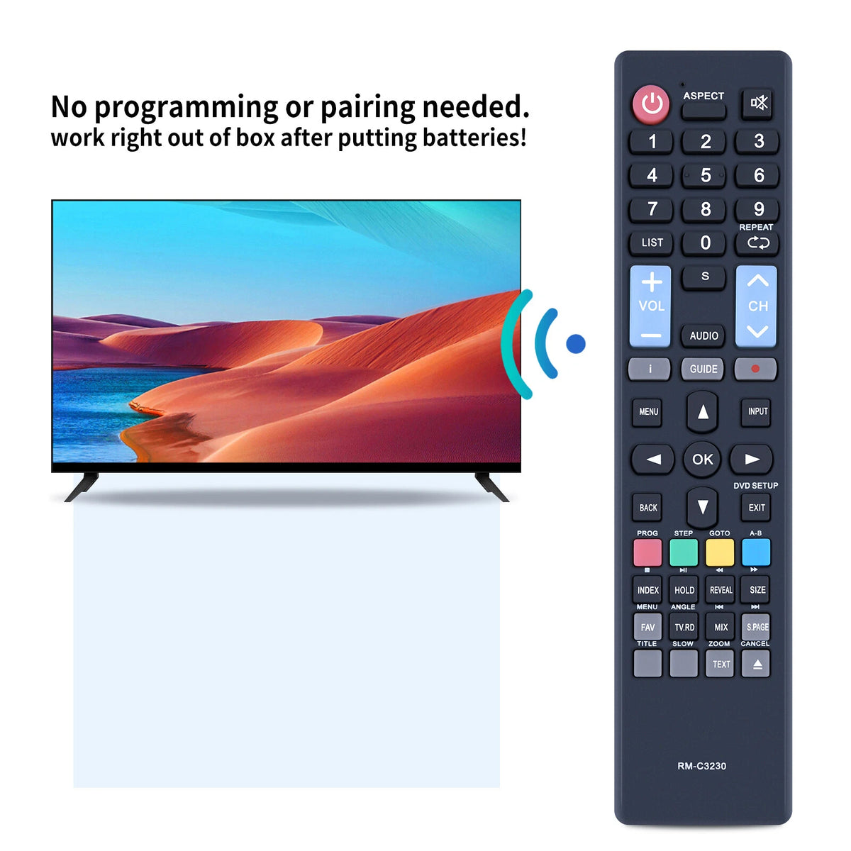 RM-C3230 Remote Control For LT-32C365 LT-32C360 LT-39C640 LT39C640 TV
