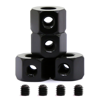 4PCS 5mm to 12mm Wheel Hub Hex Adapter For WPL D12 C14 C24 B14 B16 MN D90 D91