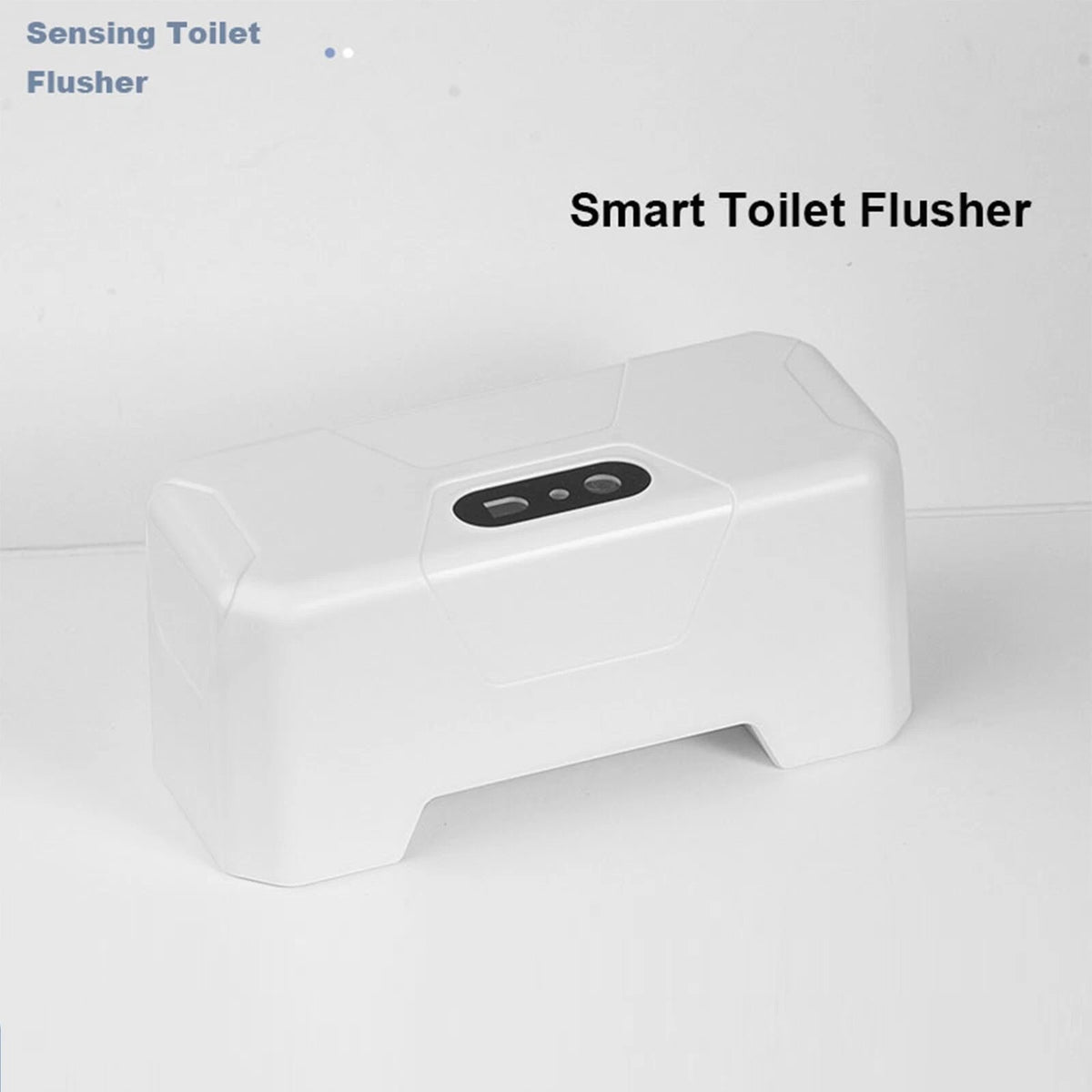 ABS Plastic Automatic Touchless Toilet Flusher Button Home Flushing Sensor