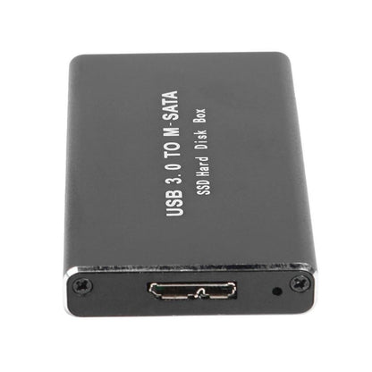 Dual-Size 30/50mm mSATA SSD Case USB3.0 6Gbps High-Speed Transfer Driver-Free