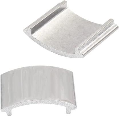 AC36-2 Rubber Tips End Caps fits Extension Ladder Standoff for Werner White