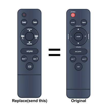 GFP-750 Replacement Remote Control For ADCOM Preamplifiers GFP750