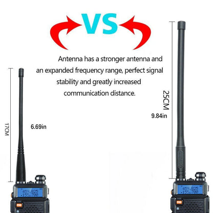 SMA-Female Tactical Antenna For BaoFeng AR-152 UV-5R Two Way Radio Accessories B