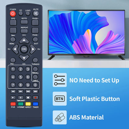 Remote Control For TOP-ENERGY TE2024 Digital TV Converter Box