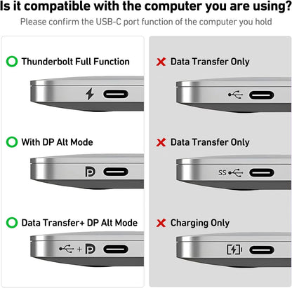 BENFEI USB C to HDMI Adapter 4K@60Hz, Type-C 1 PACK, Gray