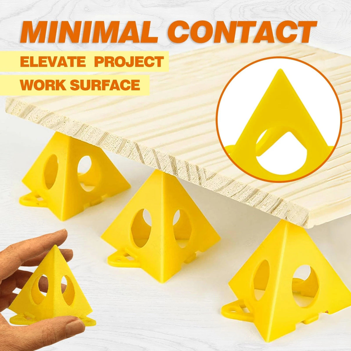KATA Painters Pyramid Stands: 36pcs Painting Pyramids Stands for Mini, 36pc