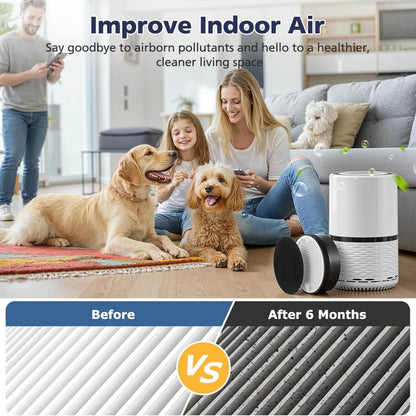 LV-H132 HEPA Replacement Refill For Levoit LV-H132 LV-H132-RF Air Purifier Set