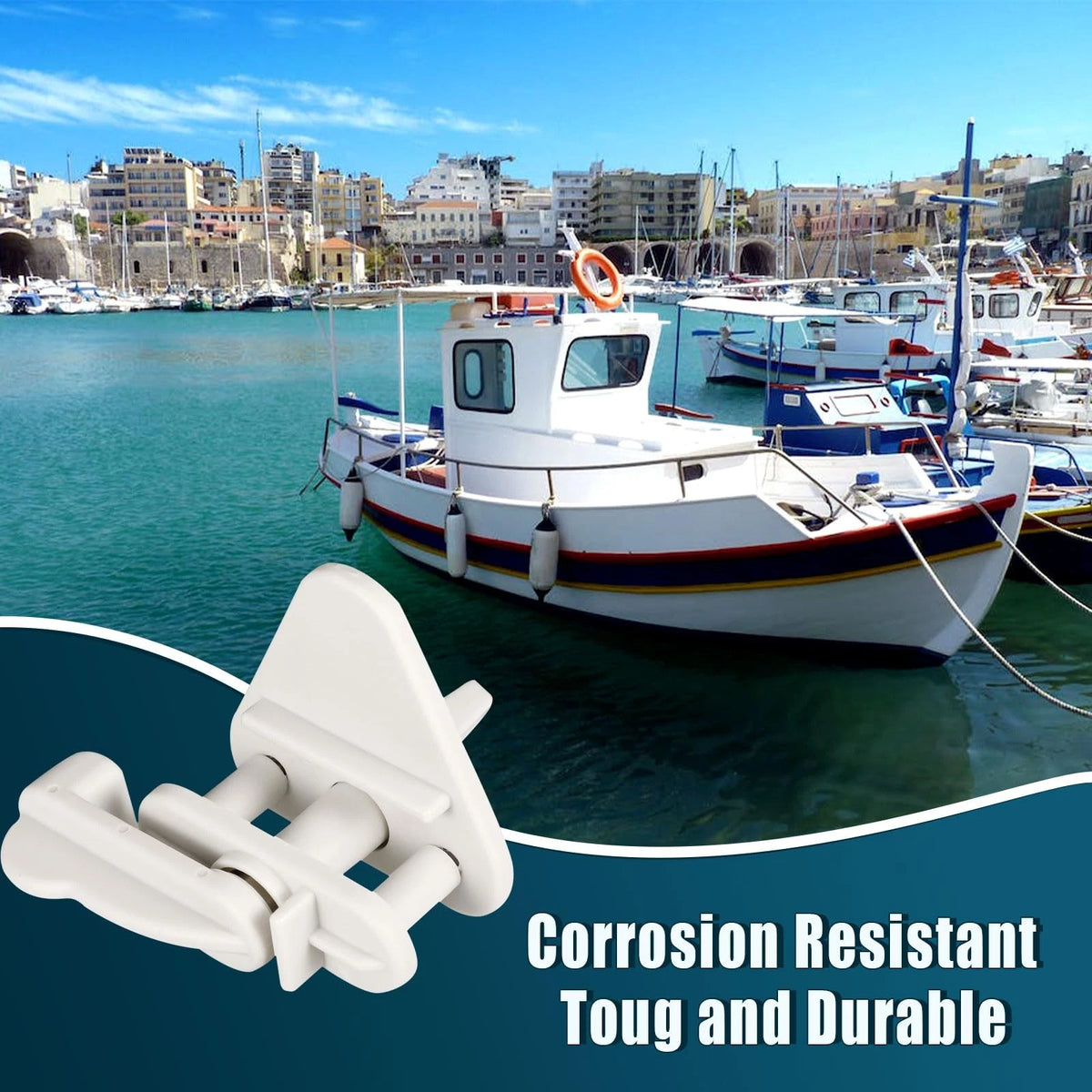 TOYMIS 2 Sets Pontoon Gate Latch Replacement Kit, Door Fits...