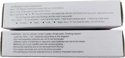 2.4G Bluetooth Remote Control and JR-RX-12V (JR1630RX-12V) Box kit,...