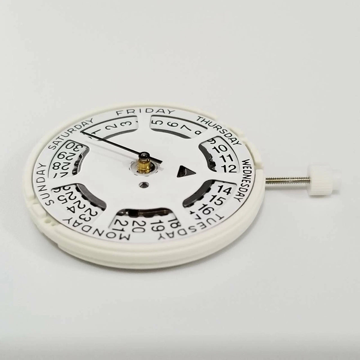White Quartz Watch Movement With Battery For Swiss ISA 1198 Watch Accessory pp