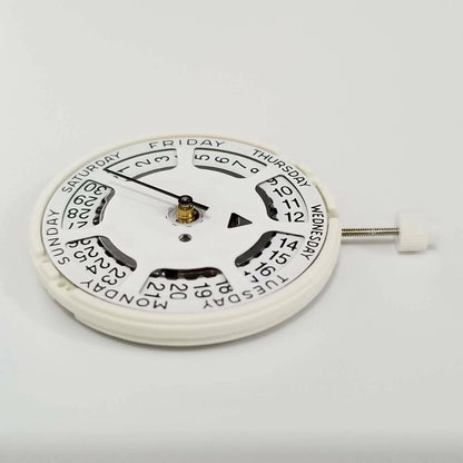 White Quartz Watch Movement With Battery For Swiss ISA 1198 Watch Accessory pp