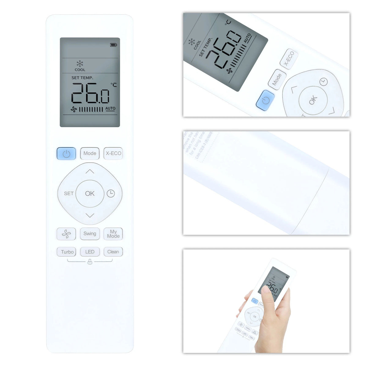 RG10A11(U)/BGEF Remote Control For Carrier Air Conditioner