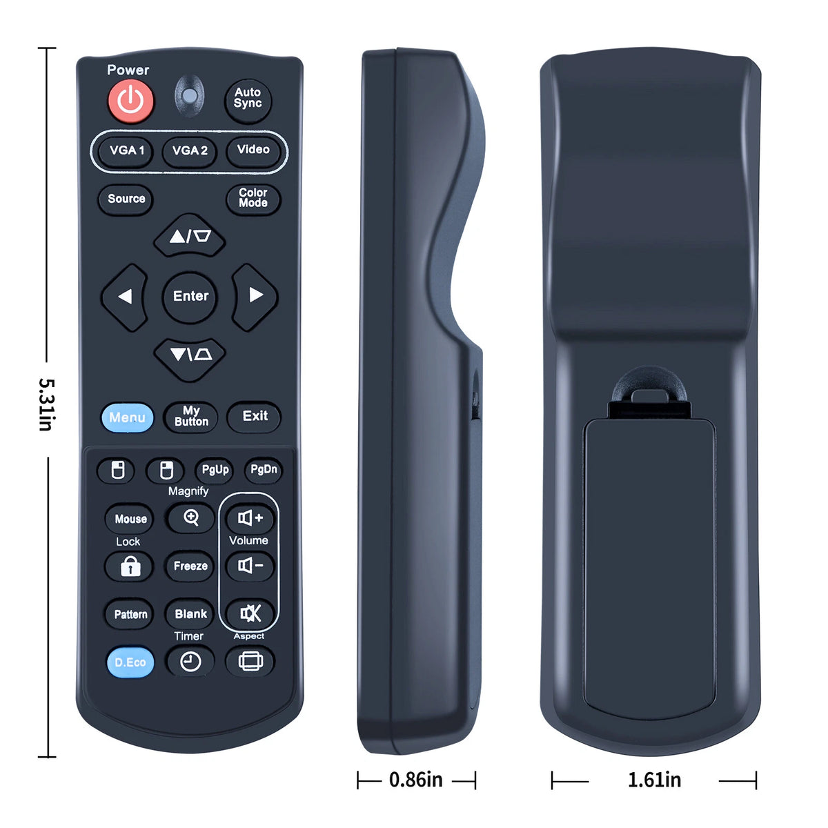 5040005400 Projector Remote Control For Vivitek DH765Z-UST DH768Z-UST DW763Z-UST