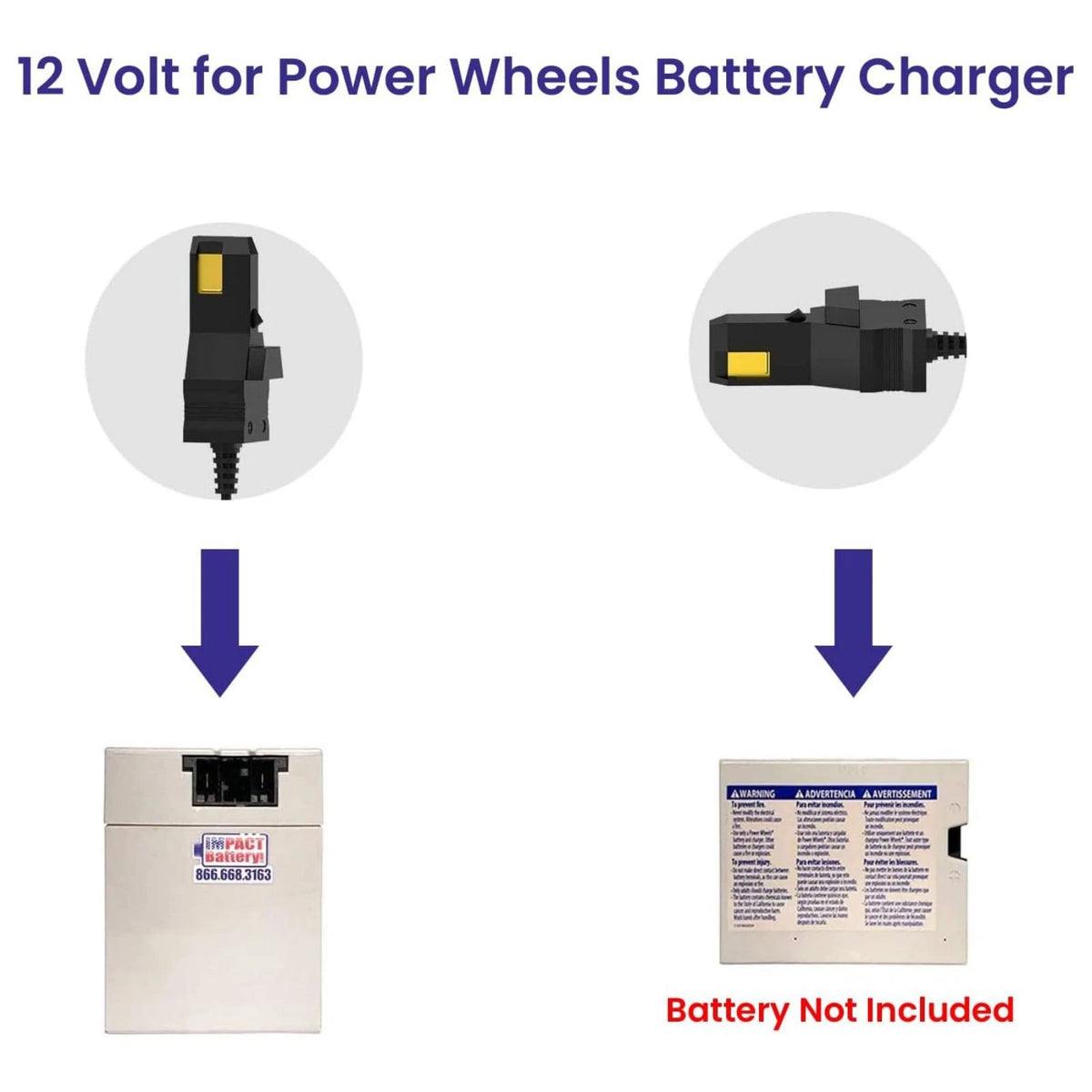00801-1869 50/60HZ Replacement Battery Charger For Fisher Price Power Wheels