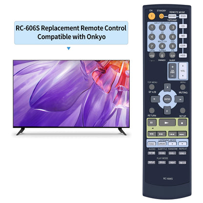 RC-606S Replace Remote Control For Onkyo Home Theater System HT-R330 HT-R580