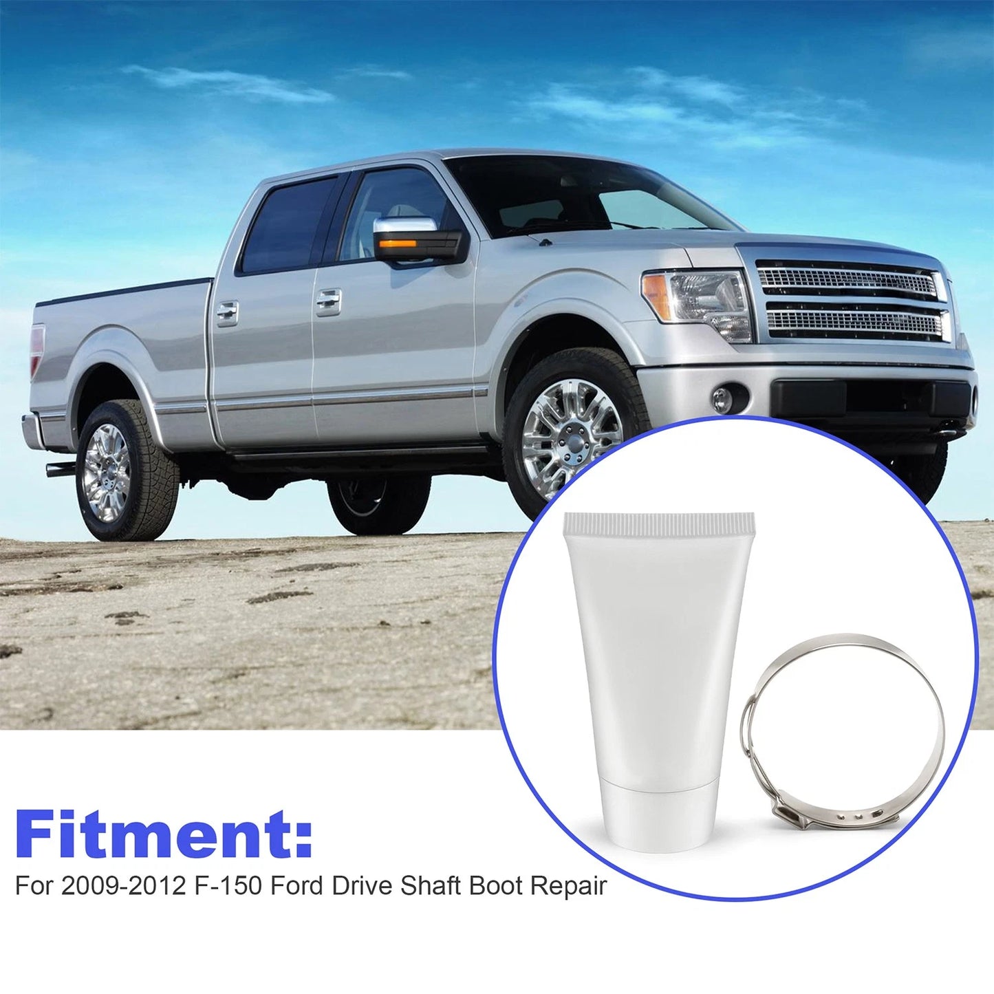For 2009-2012 F-150 Ford Drive Shaft Boot Repair Kit 9L3Z-4W602-A 9L3Z4W602A