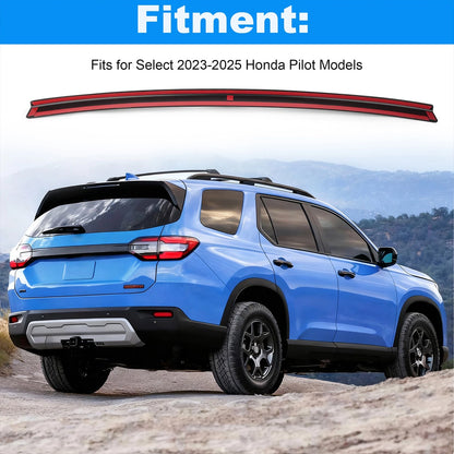 Black Rear Bumper Guard for Honda Pilot 2023-25,Anti-Scratch Protector Accessory