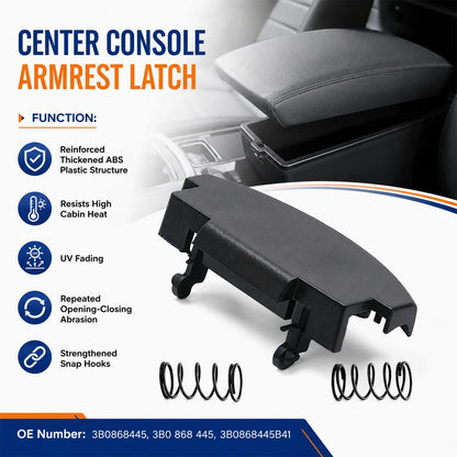 Center Console Armrest Latch Clip Fits for VW Golf 4 Bora Passat 3B0868445