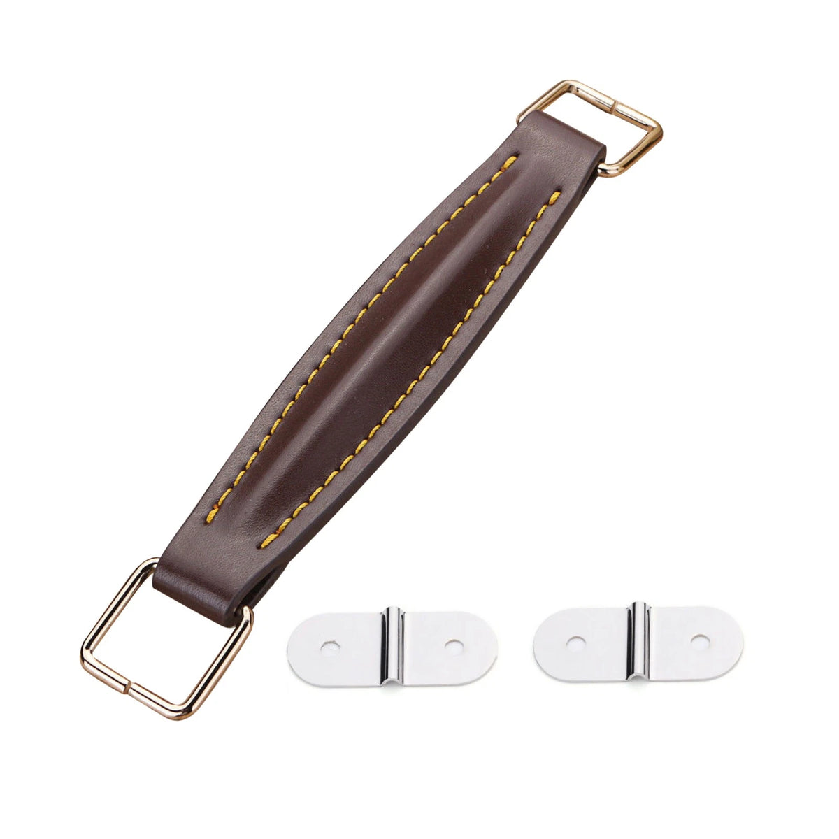 1Pc Guitar Leather Handle With Fitting For Marshall Amp AS50D AS100D Coffee aa