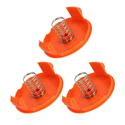 3PCS Replacement Spool Cap & Spring For Black & Decker LST201 LST220 LST300