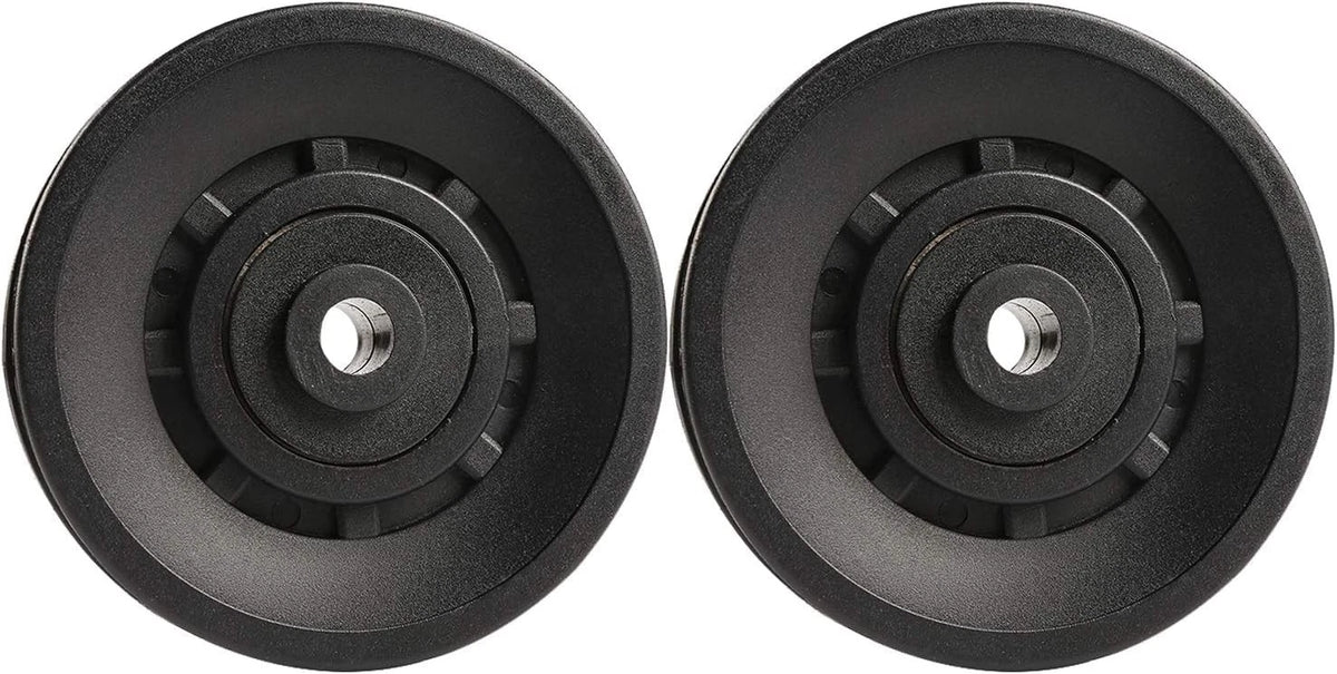 Topfinder 90mm(3.54inch) Universal Bearing Pulley Wheel for 90mm-2 PCS-P