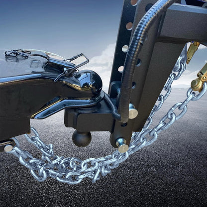 TeukRiGa 3/16" x 48" Grade 30 Steel Boat Trailer Safety Chain x
