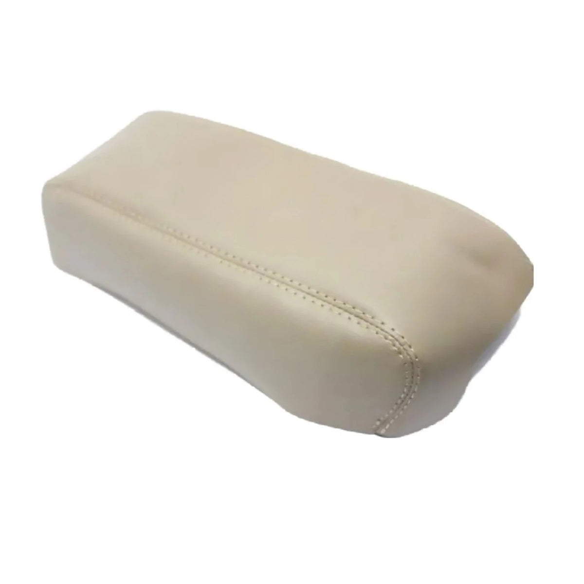 For Hyundai Sonata 15-19 Soft Leather Car Center Console Lid Armrest Cover Beige
