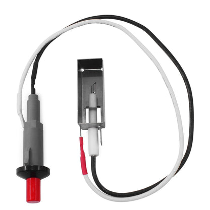 Push Button Piezo 7510 Igniter Kit Gas Grill Replacement For Weber 900 Silver A