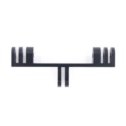 Aluminum Alloy Dual-Mount Bracket Holder Extension Bridge For Gopro Camera