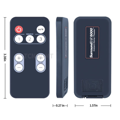 Remote Control For Polk Audio SurroundBar 6000 Instant Home Theater
