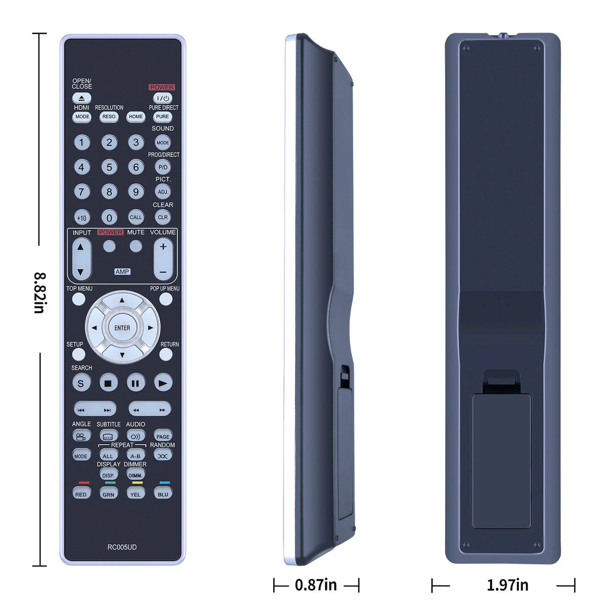 RC005UD Remote Control For Marantz 307010078008M UD5005
