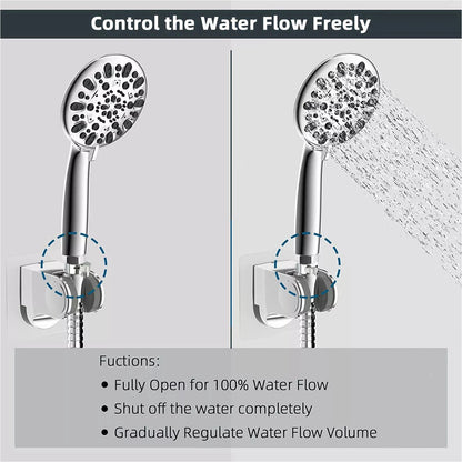 Heat-Resistance Flow Quick Control Shut-OFF Valve Water Saving Adapter