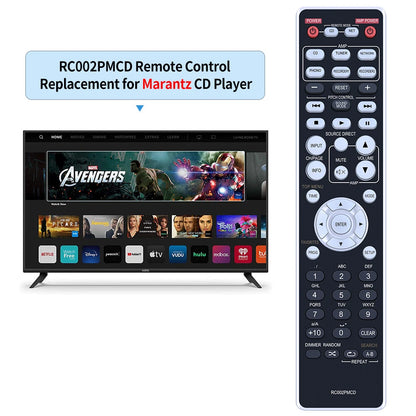 RC002PMCD Replacement Remote Control For Marantz CD Player CD5005 PM5005
